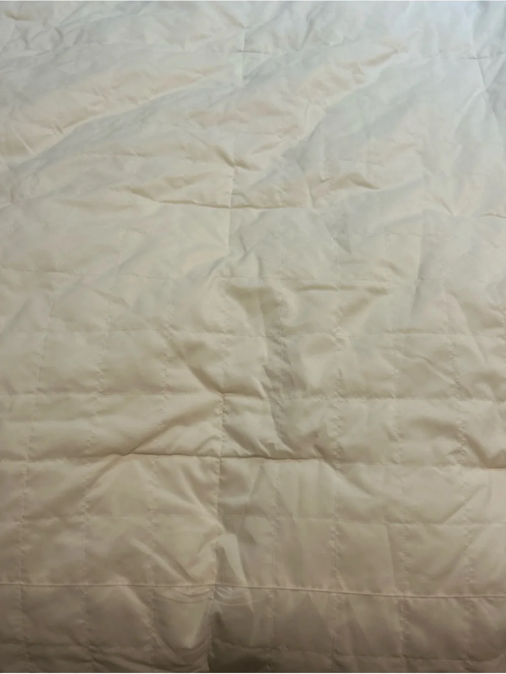 Queen/ Full Size 84 X 68  Cotton Goose Down Filled Comforter Box Stitch Ligh
